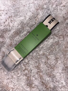 Kate Spade Black & Cream Guitar Strap